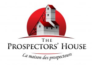 The Prospector's House logo. Part of the Presidents' Suites in Haileybury / Logo de la Maison des prospecteurs. La maison fait partie des Suites des Présidents à Témiskaming Shores