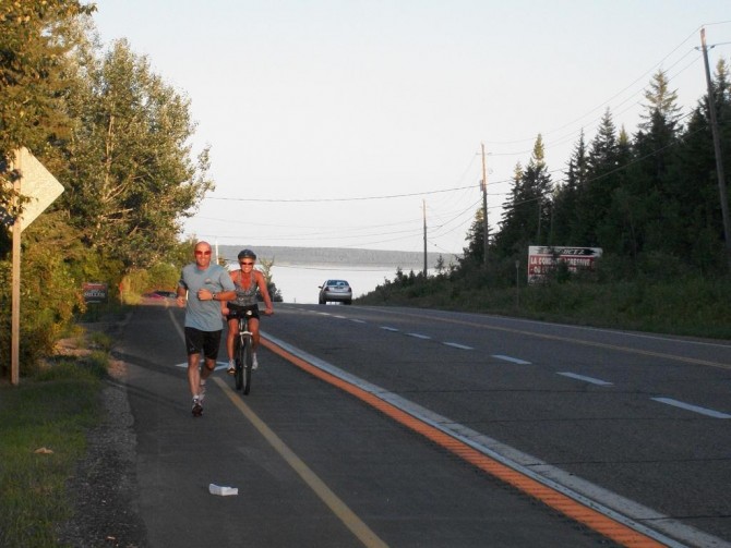 Marche et jogging à Haileybury