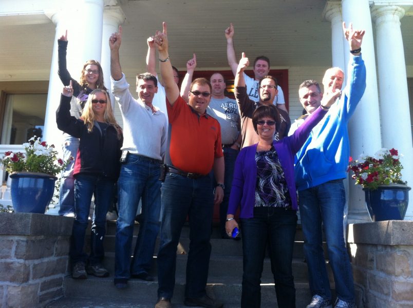 Groupe corporatif, réunion rencontre d'entreprise aux Suites des Présidents à Temiskaming Shores