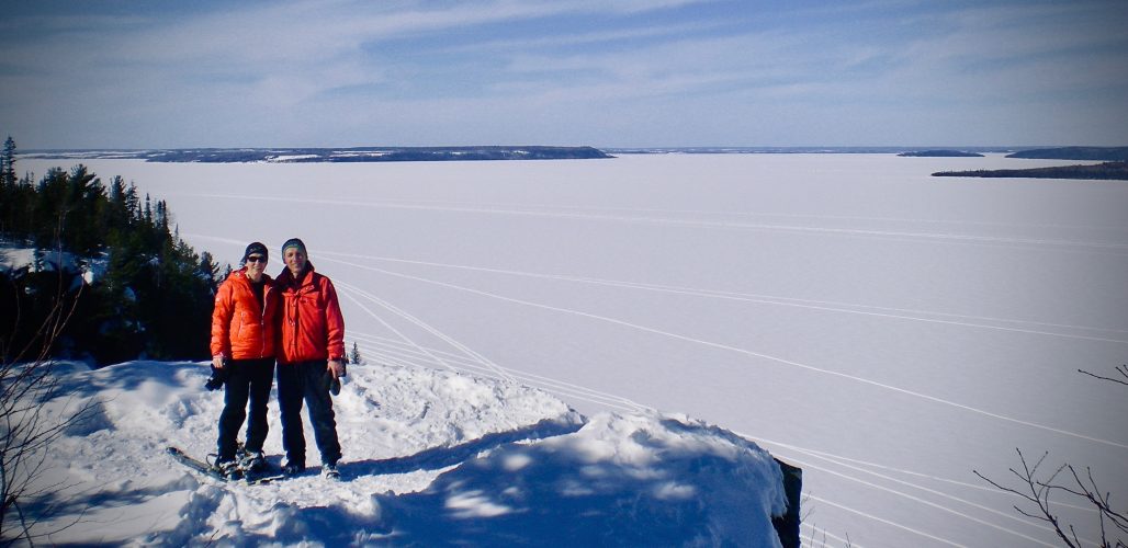 Le Rocher du diable en hiver est une destination de la région du Temiskaming